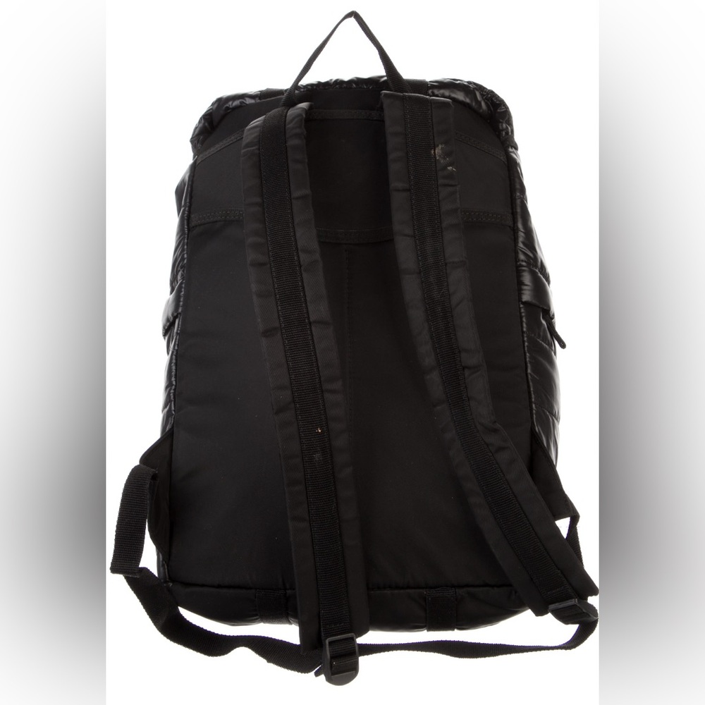 Moncler Shiny Black Puffer Backpack - Picture 4 of 5